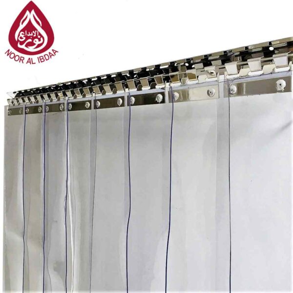 pvc strip air curtain bracket