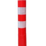 Flexible Traffic Pole Orange - Noor Al Ibdaa