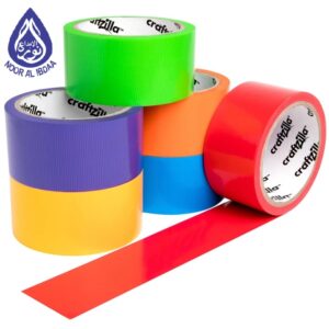 heavy duty waterproof colored duct tape - noor al ibdaa