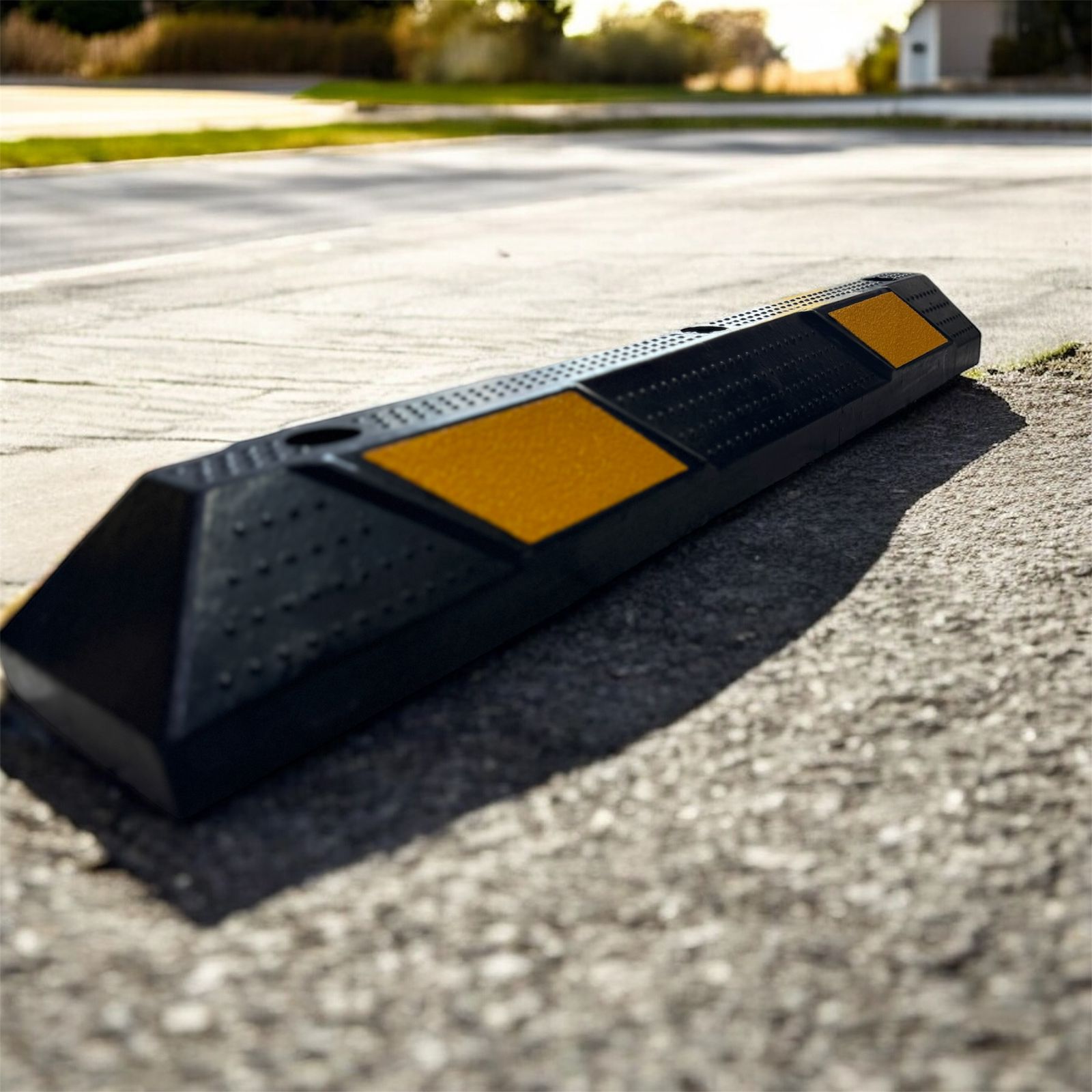 Wheel Stopper Box Rubber Wheel Stopper 90cm - Noor Al Ibdaa