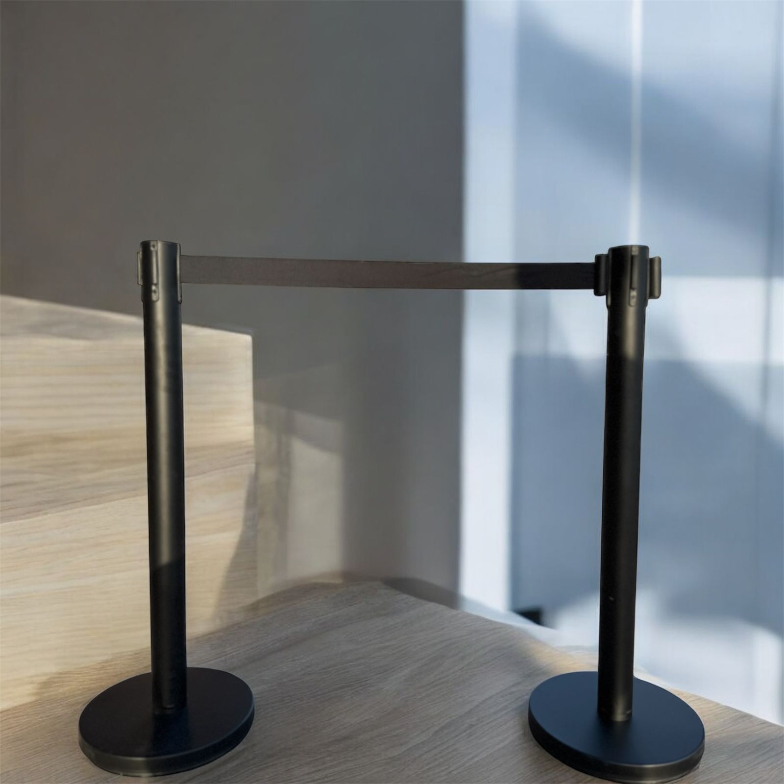 Stainless Steel Pole Retractable Belt